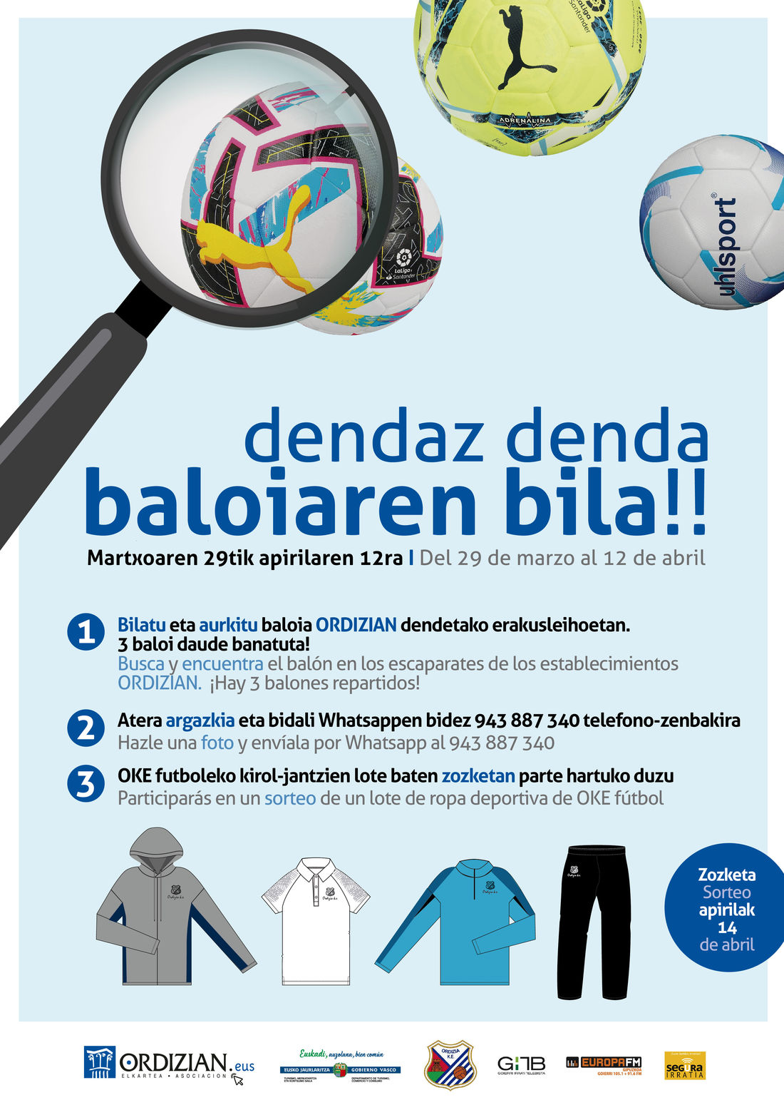 Dendaz denda baloiaren bila KARTELA 01