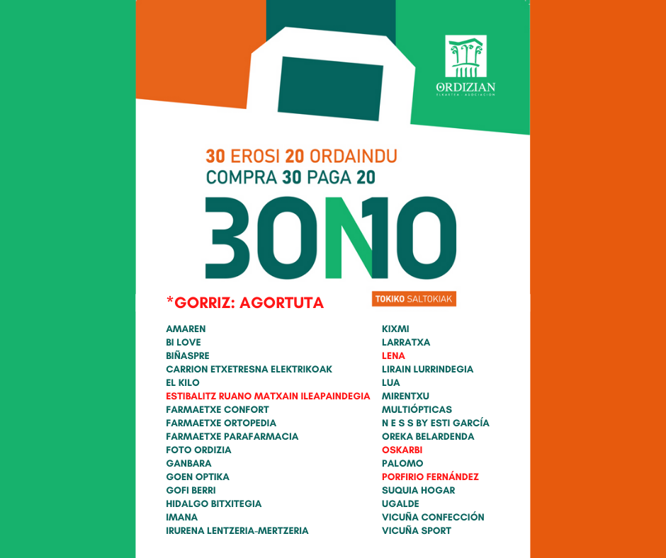 EUSKADI BONO DENDA 12