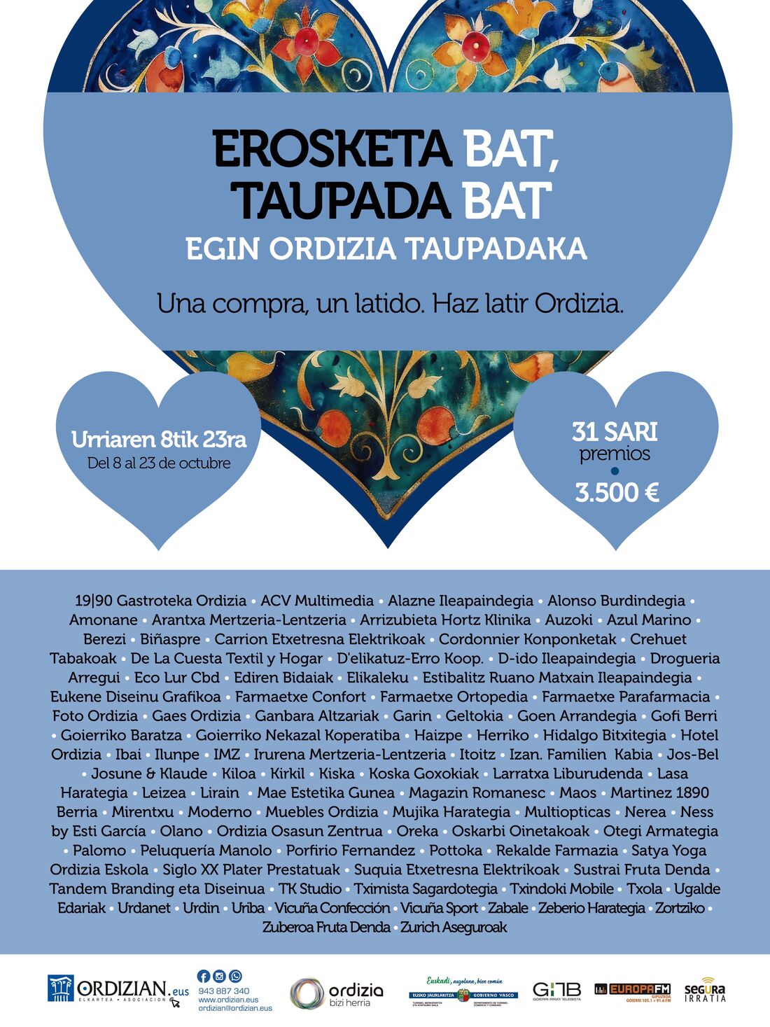 Erosketa bat taupada bat participantes
