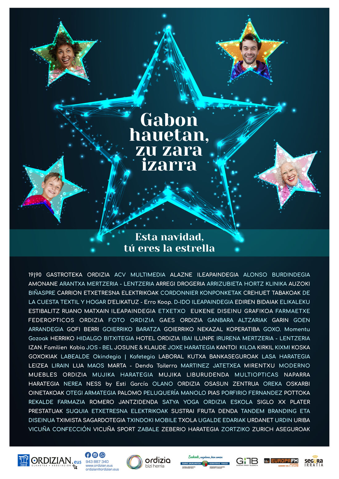 Gabon hauetan participantes