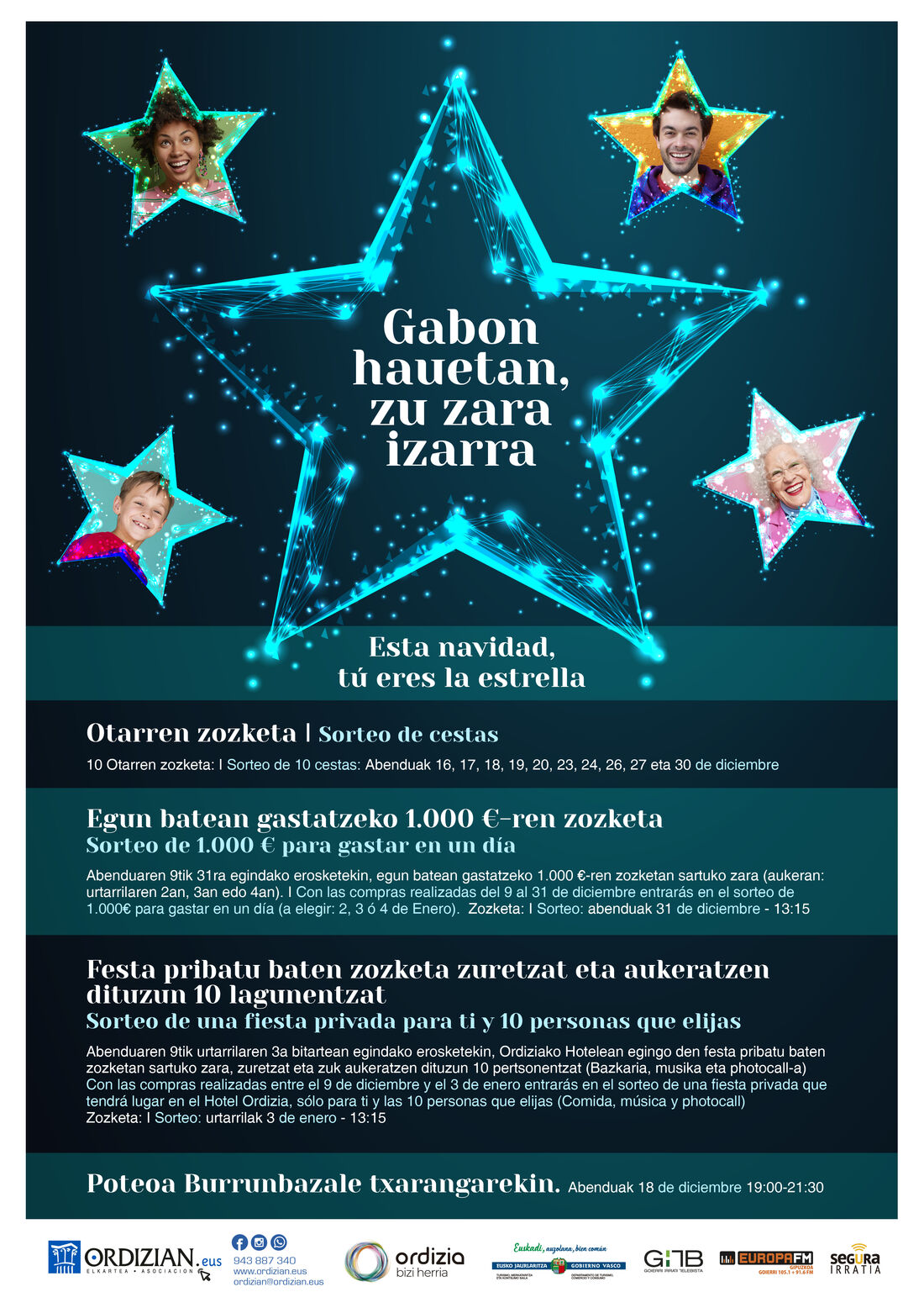 Gabon hauetan zu zara izarra