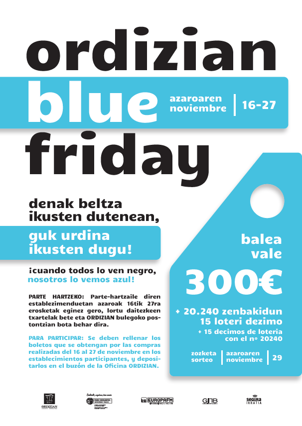 ORDIZIAN BLUE FRIDAY KARTELA