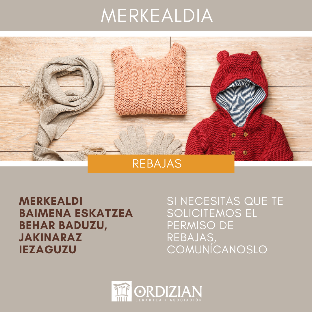 Post de Instagram Rebajas de Invierno Ropa Gris y Naranja
