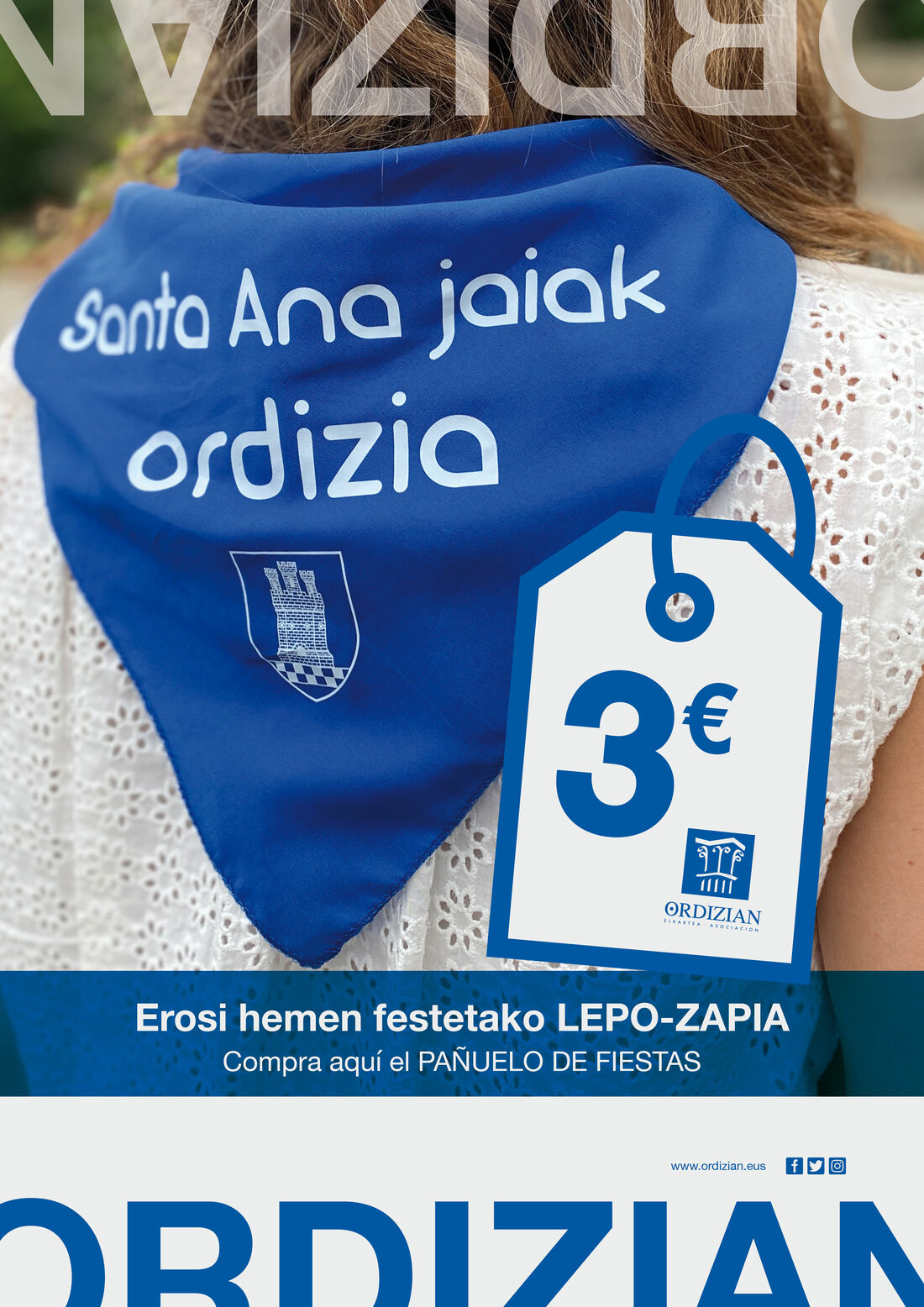 ZAPIA kartela prezioa