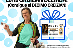 Ganadora del sorteo con tarjeta Ordizian 2
