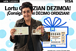 Ganadora Ordizian con boleto premiado