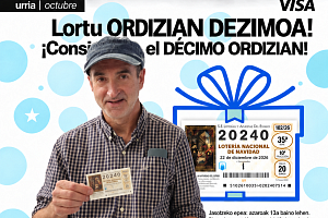 Ganador del décimo de Ordizia